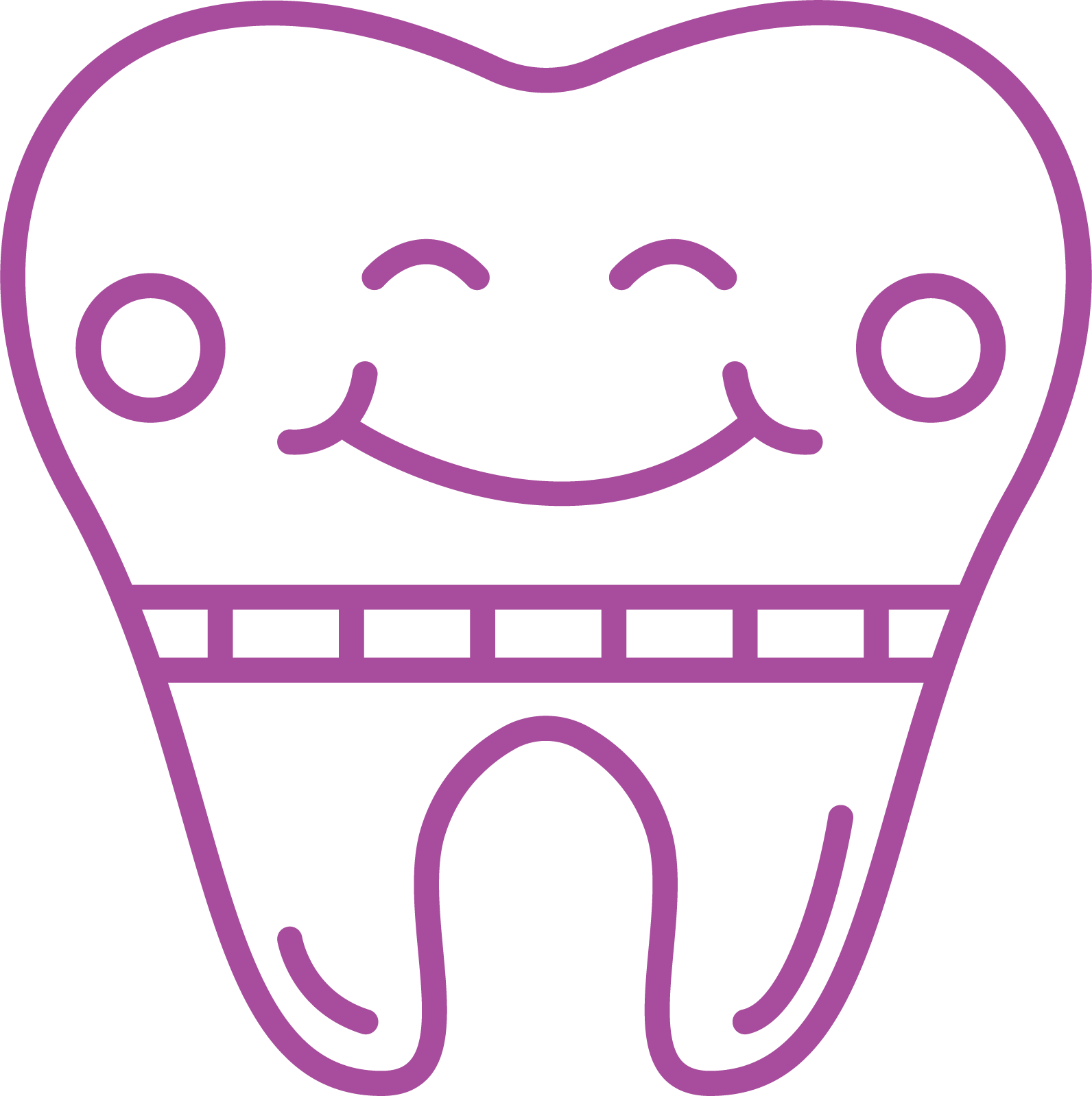 Hollywood smile
